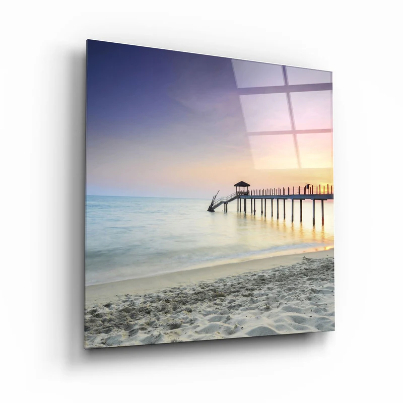 ・"Quay"・Glass Wall Art