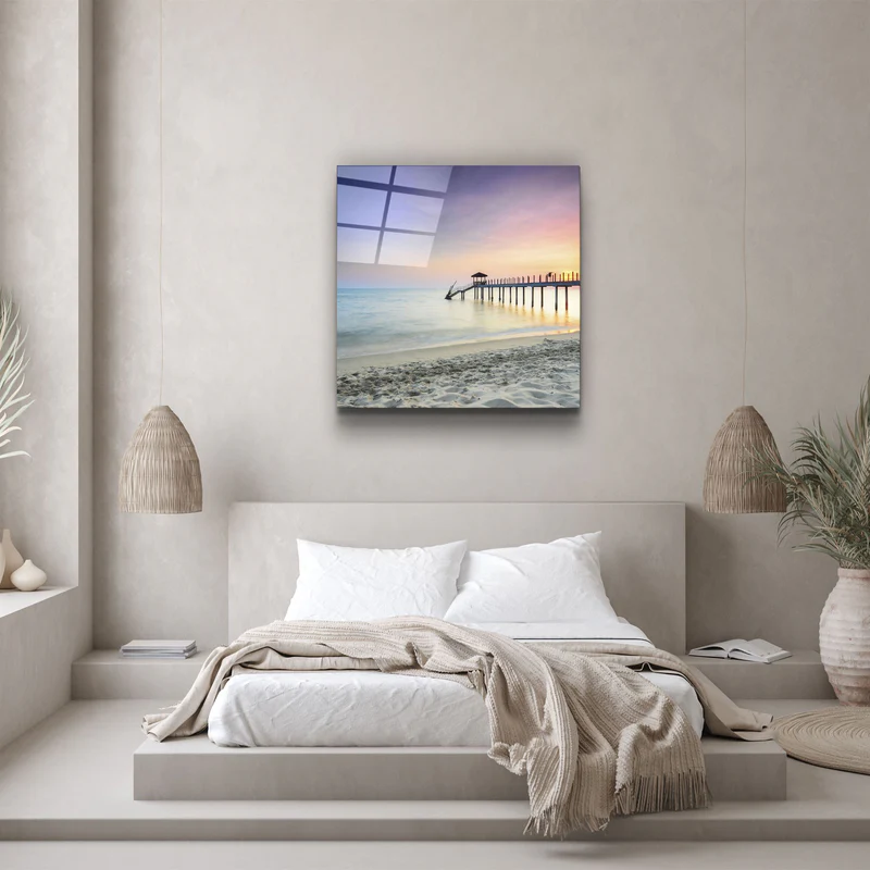 ・"Quay"・Glass Wall Art - Image 3