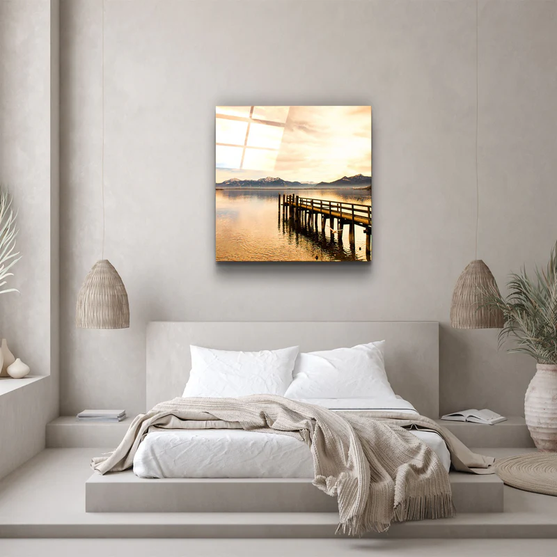 ・"Quay"・Glass Wall Art - Image 3