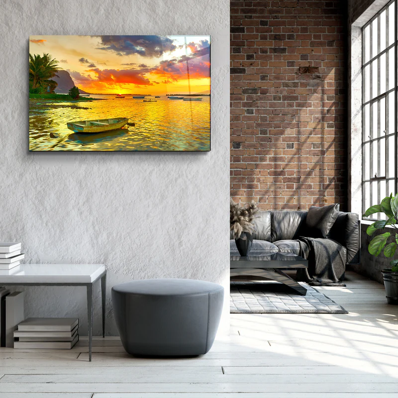 ・"Mauritius"・Glass Wall Art - Image 3