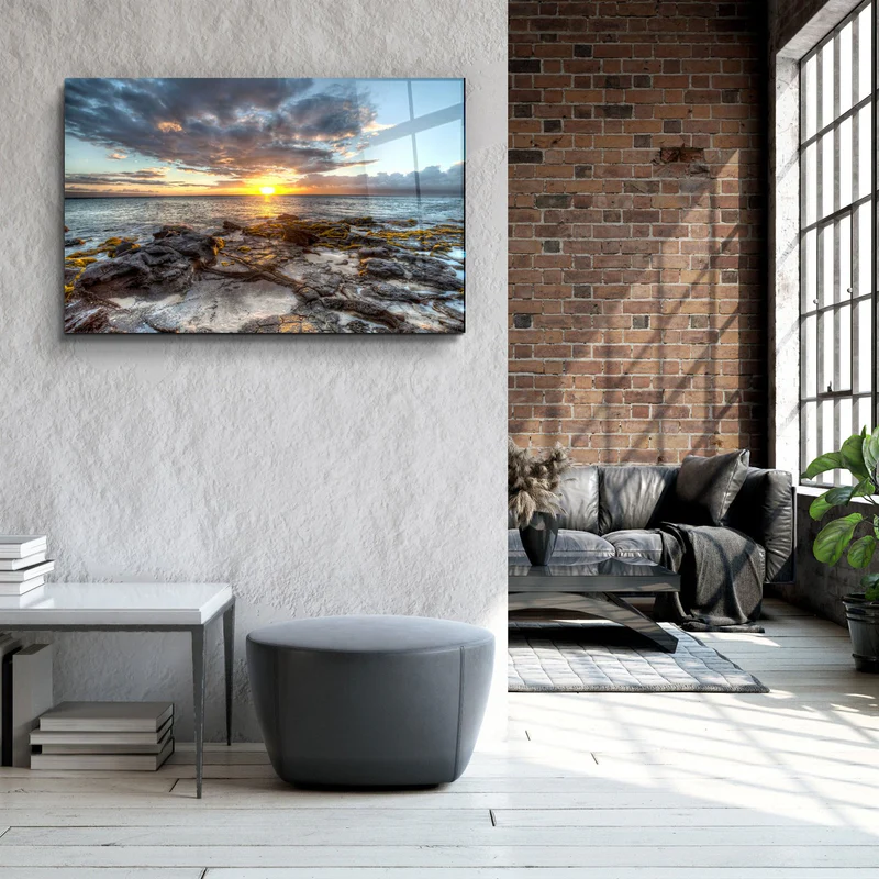 ・"Sea View"・Glass Wall Art - Image 3