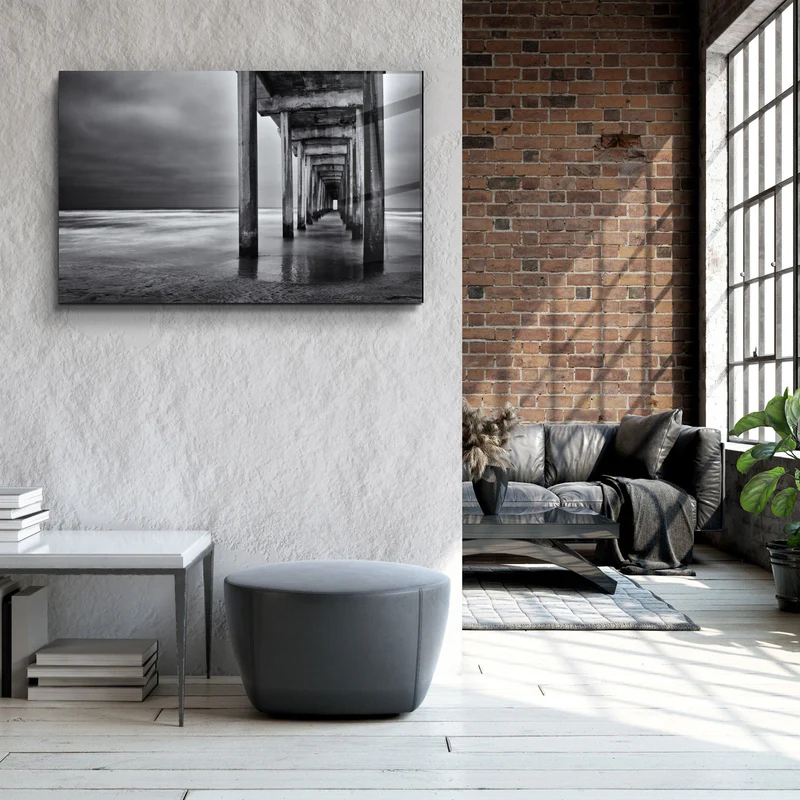 ・"Pier 2"・Glass Wall Art - Image 3