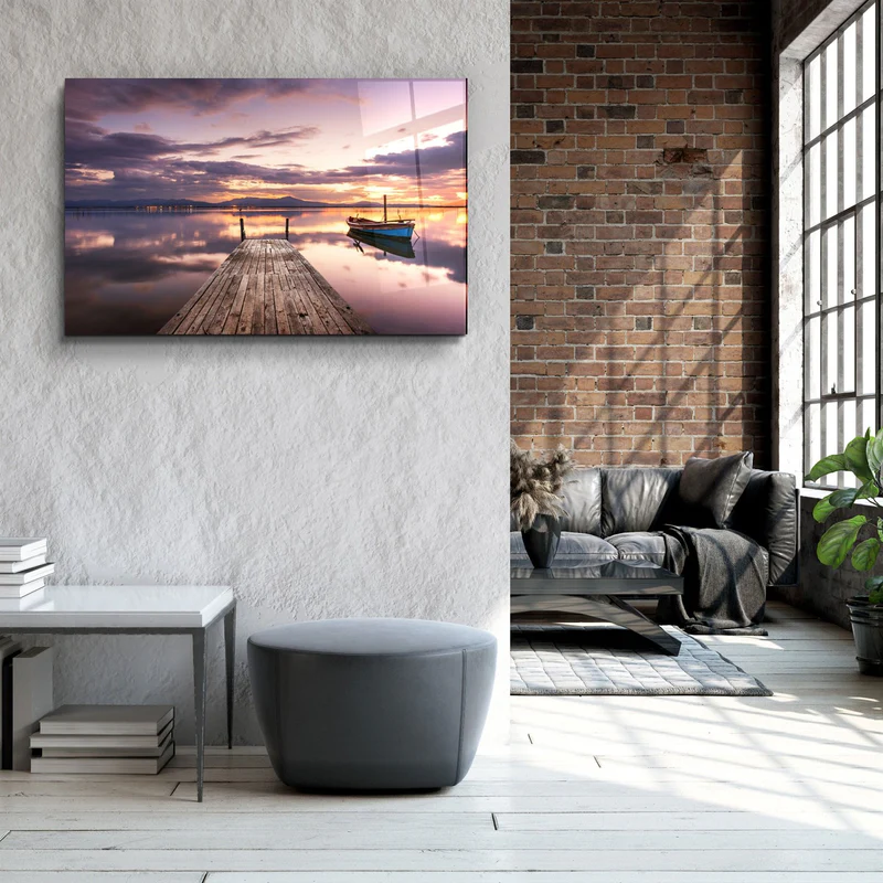 ・"Pier 10"・Glass Wall Art - Image 3
