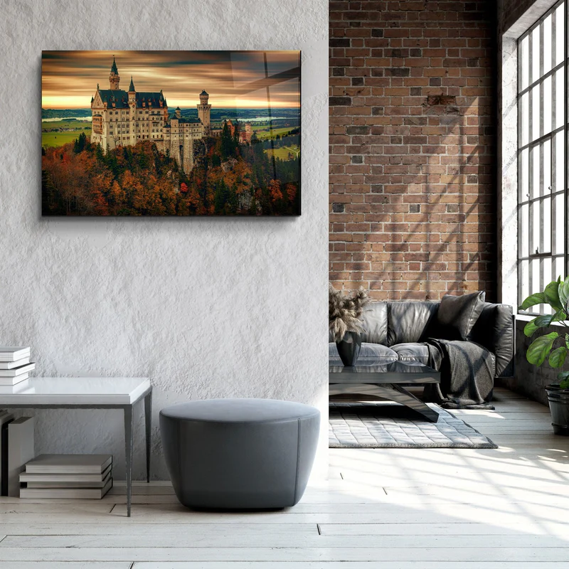 ・"Castle"・Glass Wall Art - Image 3