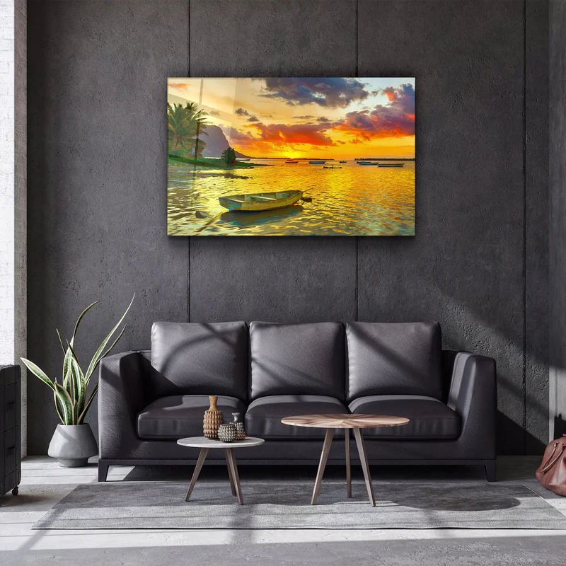 ・"Mauritius"・Glass Wall Art - Image 2