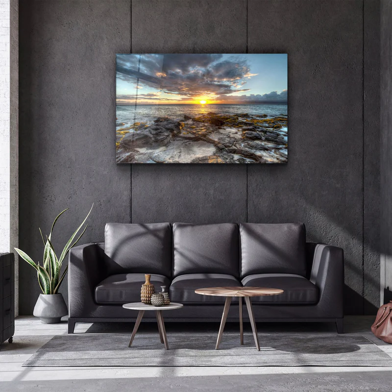 ・"Sea View"・Glass Wall Art - Image 2