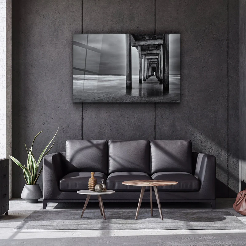 ・"Pier 2"・Glass Wall Art - Image 2