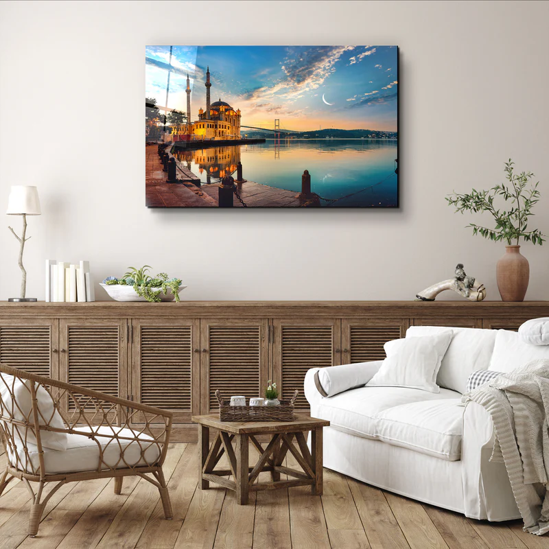 ・"Bosphorus - Istanbul - Turkey"・Glass Wall Art - Image 2