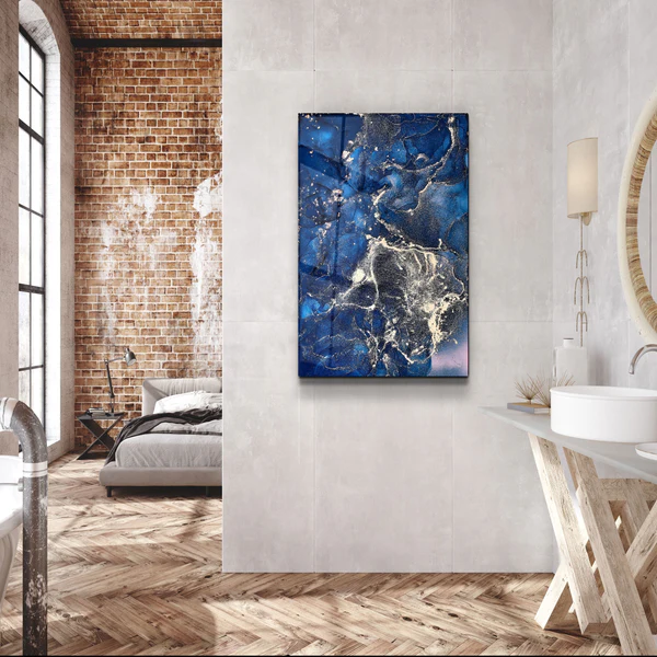 ・"Marble Design V2"・Glass Wall Art - Image 3