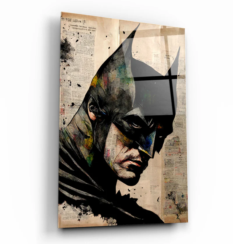・"Bat Redesigned"・Designer's Collection Glass Wall Art