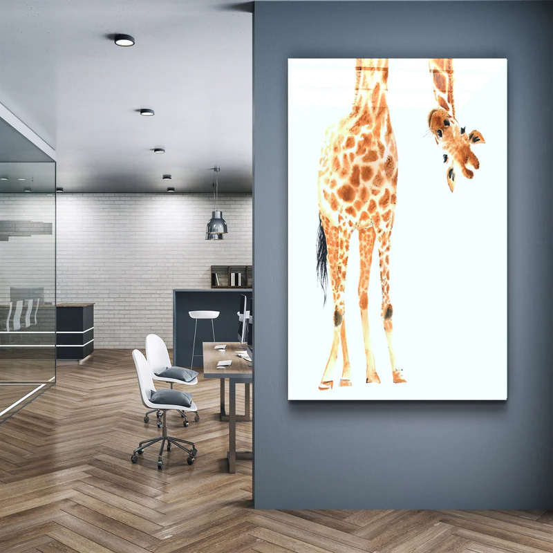 ・"UpSide Down"・Glass Wall Art - Image 2