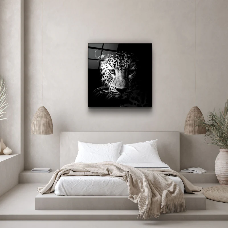 ・"Leopard"・Glass Wall Art - Image 3