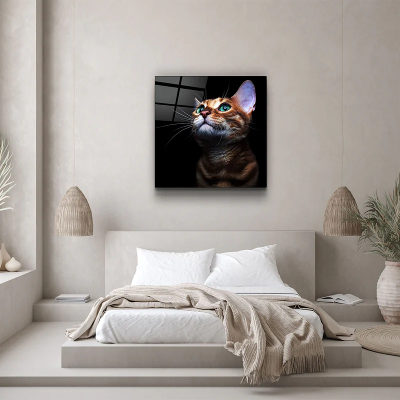 ・"Kitten"・Glass Wall Art - Image 3