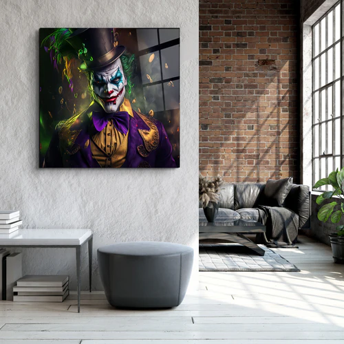 ."Boss of the Circus". Secret World Collection Glass Wall Art - Image 2