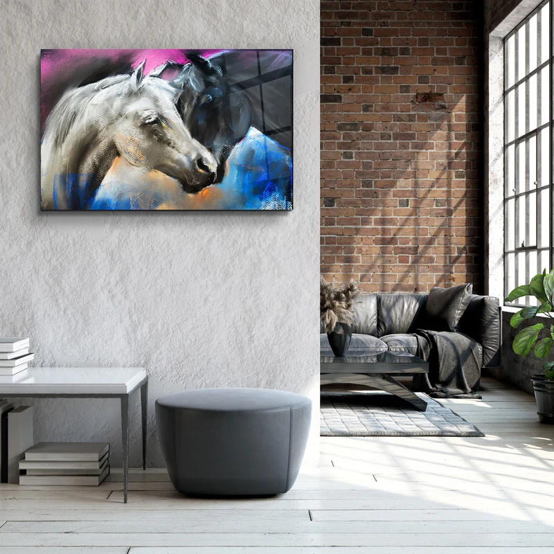 ・"Horse"・Glass Wall Art - Image 3