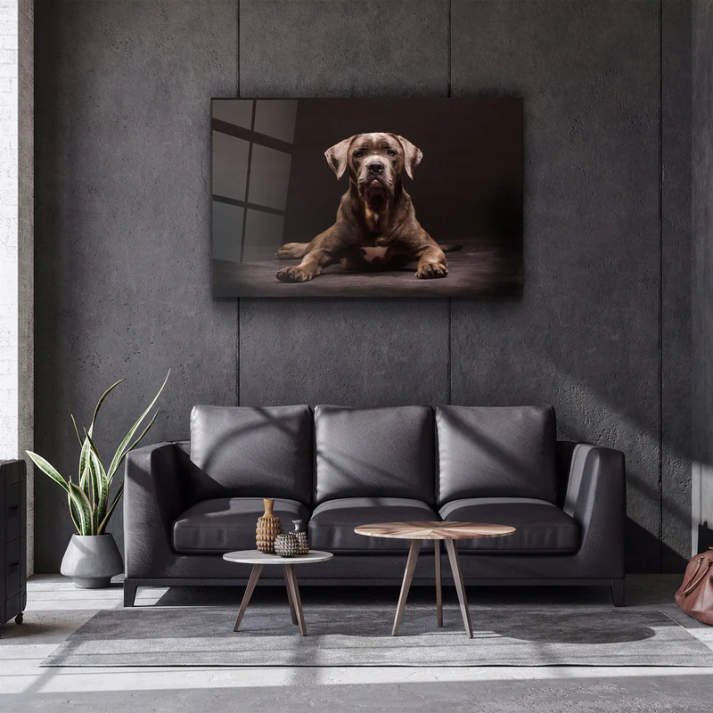 ・"Dog"・Glass Wall Art - Image 2