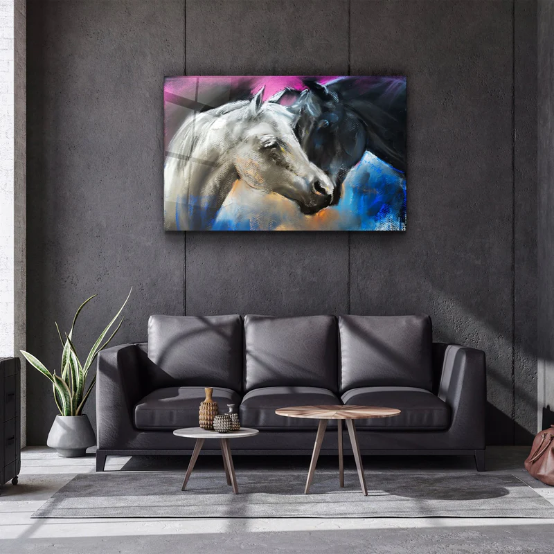 ・"Horse"・Glass Wall Art - Image 2