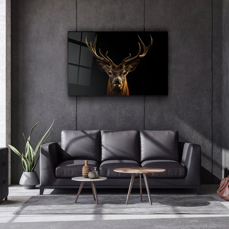 ・"TheDeer"・Glass Wall Art - Image 2