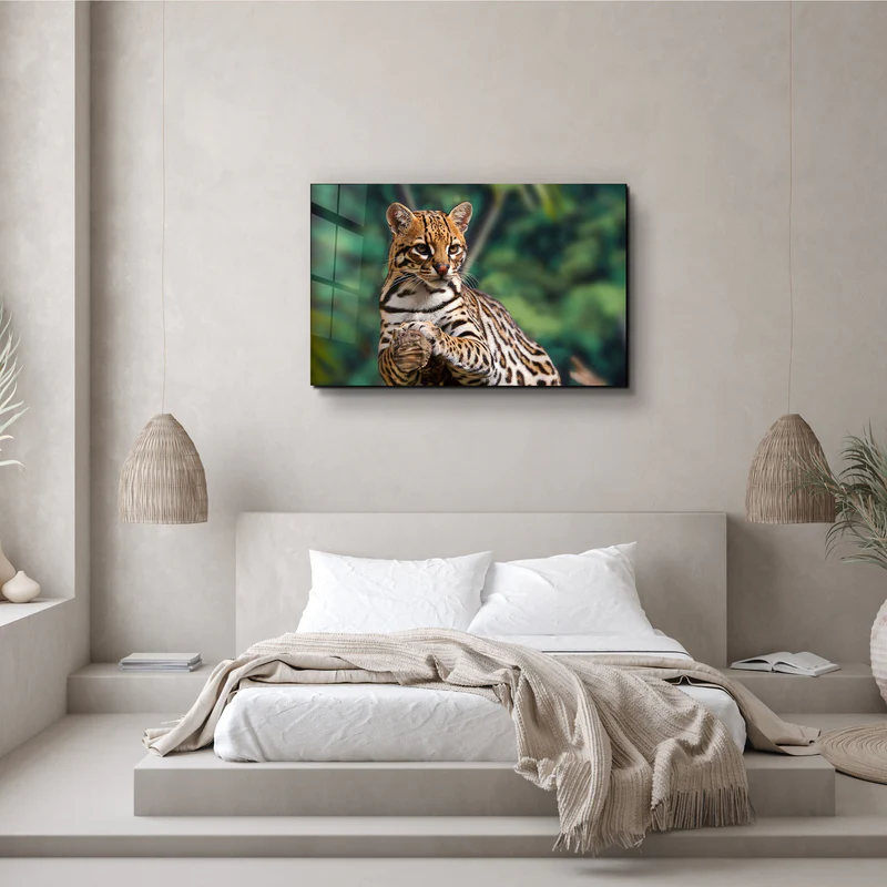 ・"Just Chillin"・Glass Wall Art - Image 2